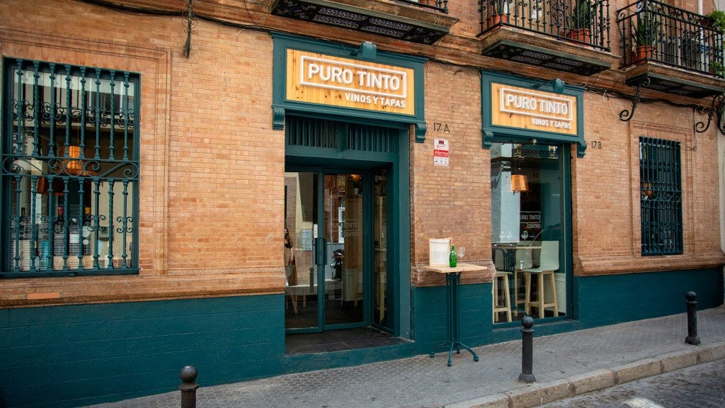 Puro Tinto en el centro de Sevilla. Puro Tinto en el centro de Sevilla