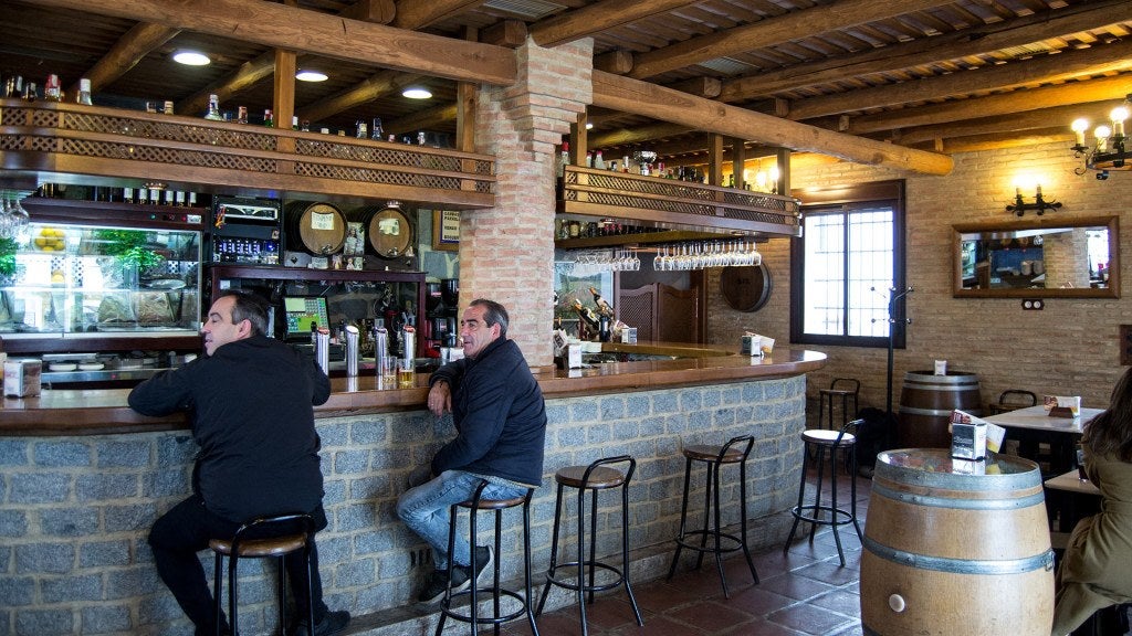 Marisquería El León en Constantina. Marisquería El León en Constantina