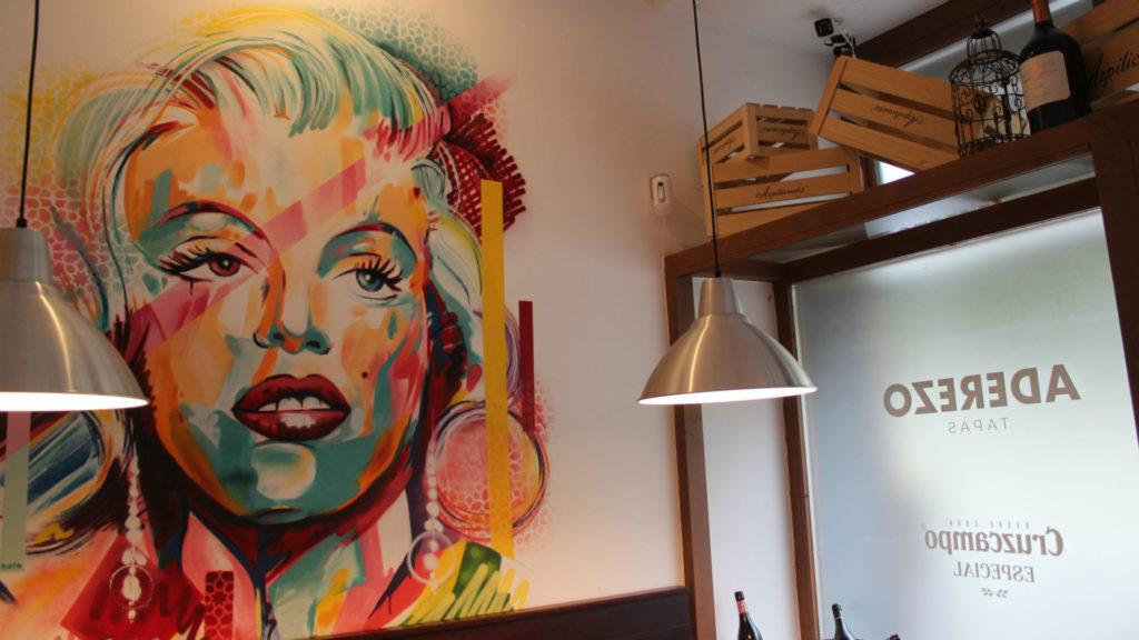 mural-aderezo-tapas. Mural en Aderezo Tapas