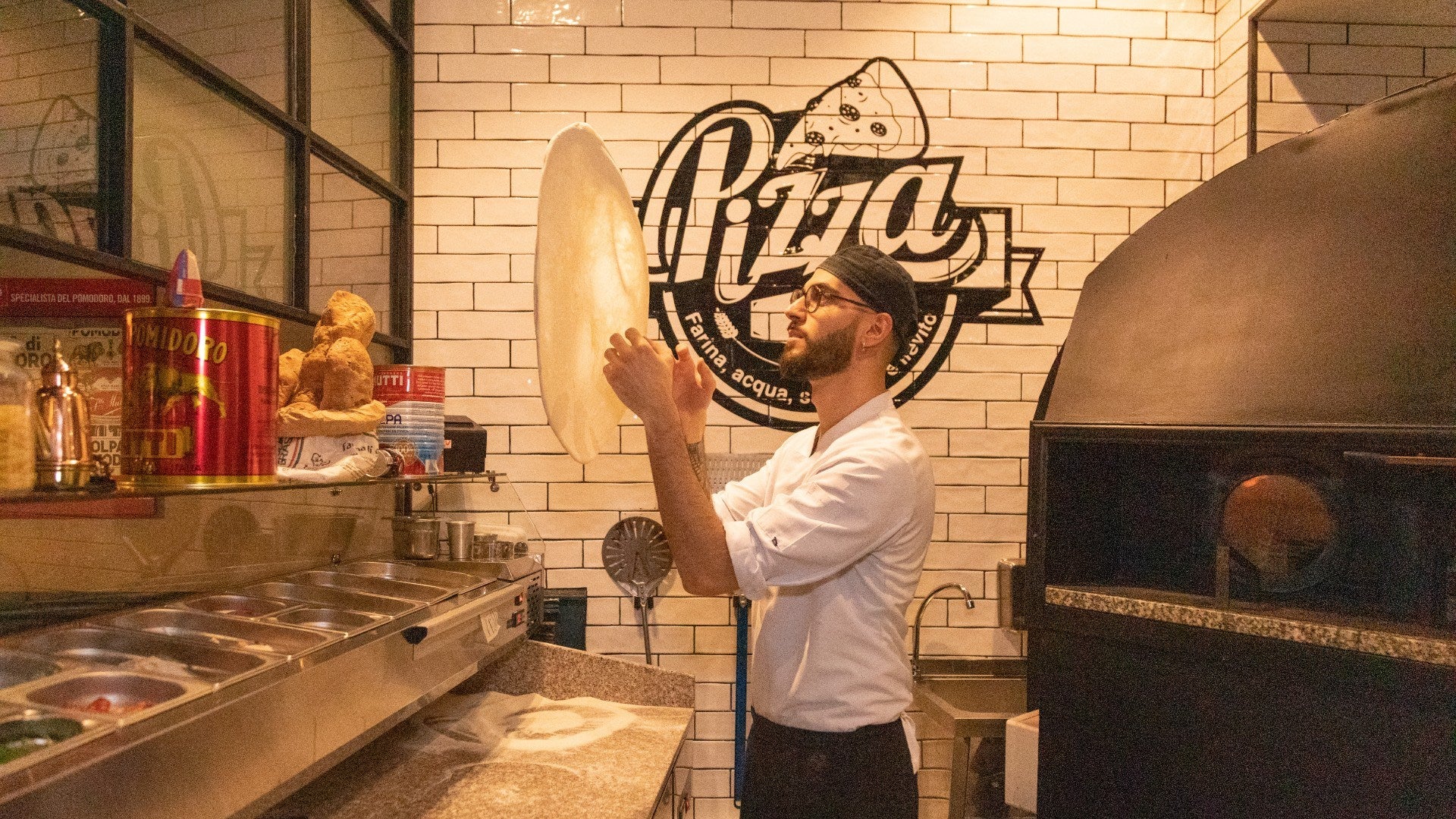 Lorenzo Falzarano (Alimentari): &quot;Aquí hay una cultura de la pizza más americana que italiana&quot;