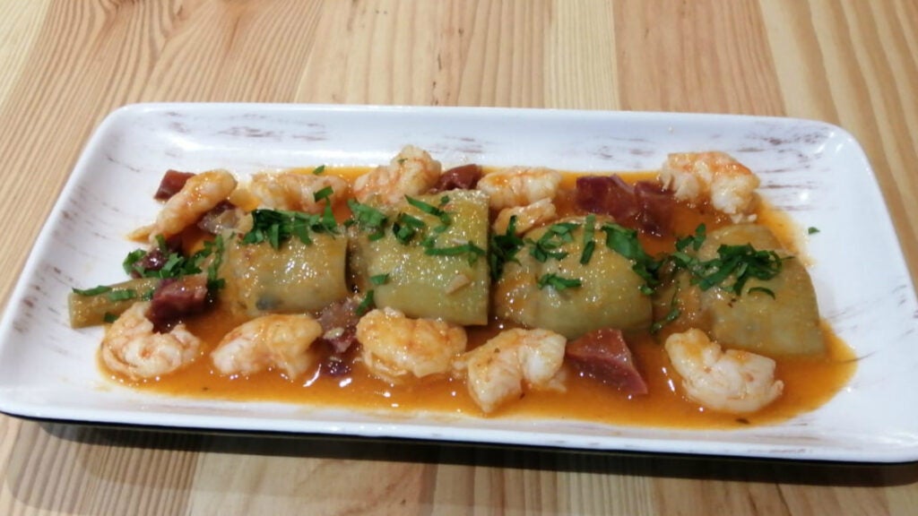 alcachofas-marineras. 