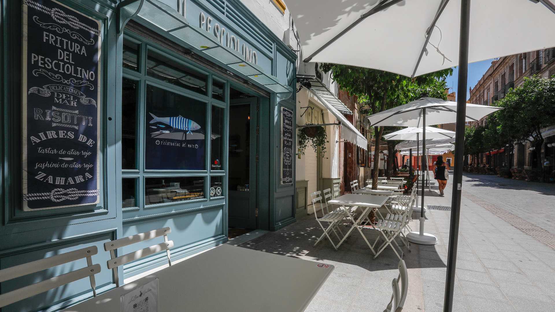 El Pesciolino, cocina italiana y marinera junto a la Catedral de Sevilla