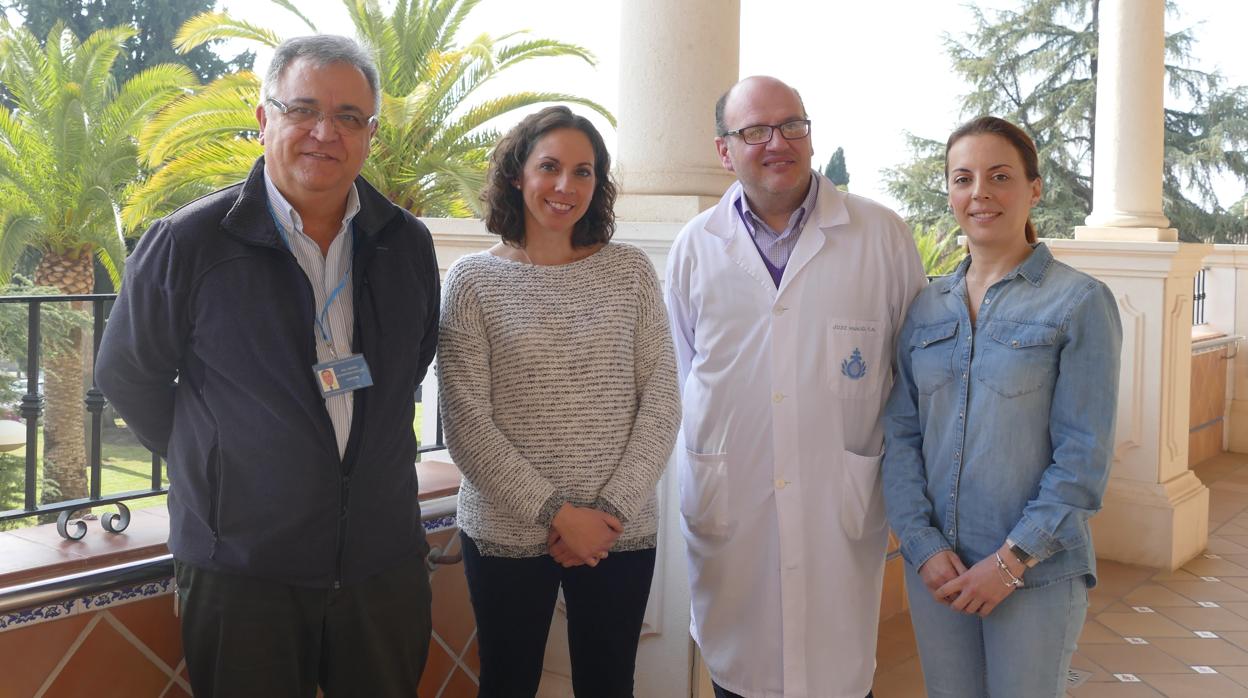 Parte del equipo de la nueva Unidad de Acompañamiento en el Duelo