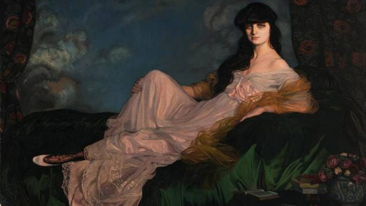 Retrato de la condesa Mathieu de Noailles, 1913. Una de las pinturas de la muestra