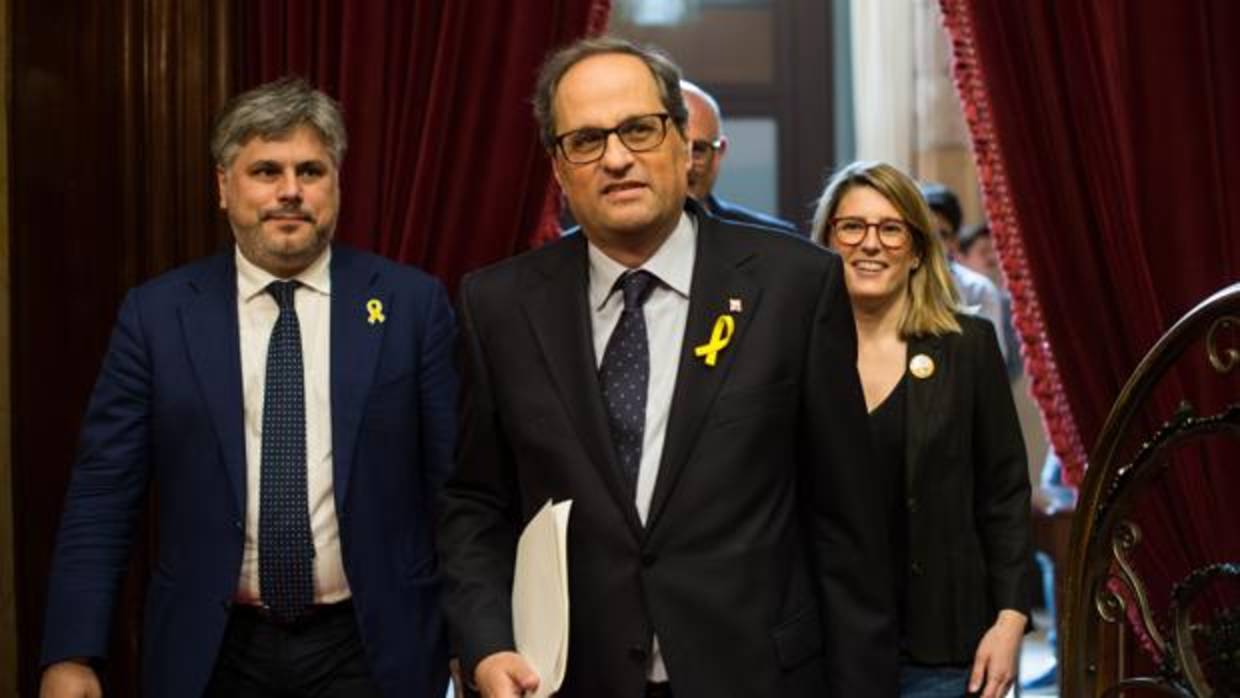 Quim Torra, un presidente de la Generalitat con propuestas independentistas