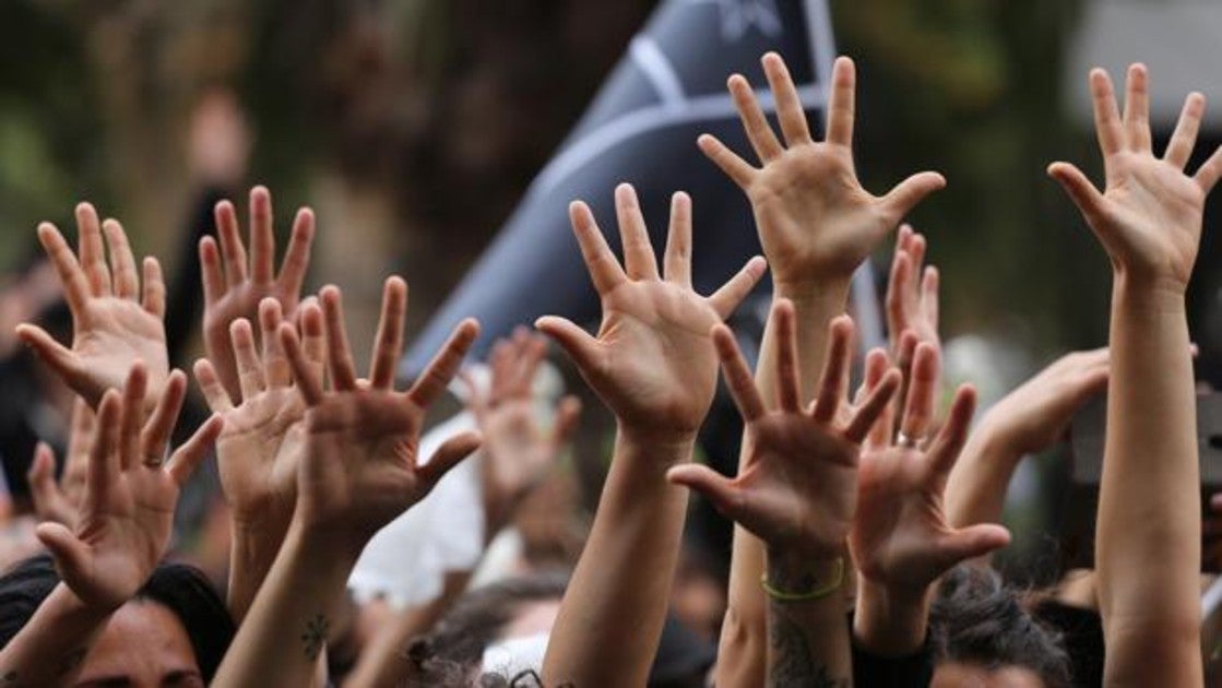 Imagen de las recientes protestas en Santiiago de Chile