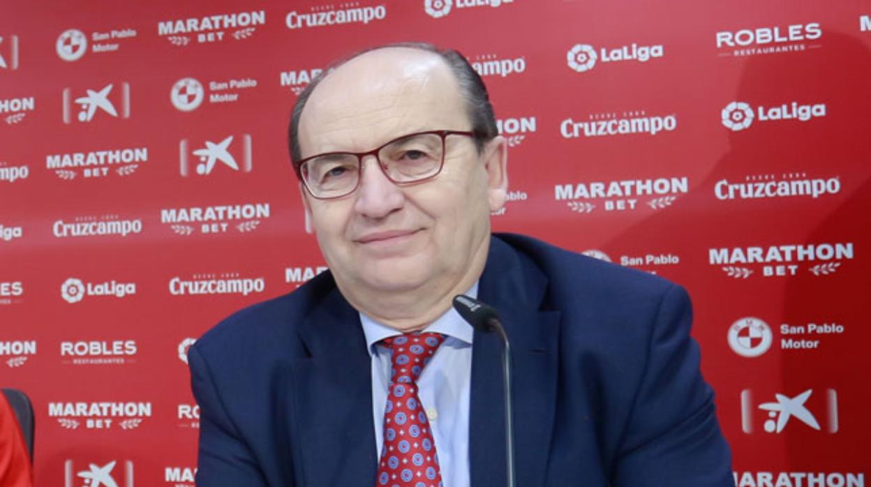 José Castro, en una rueda de prensa