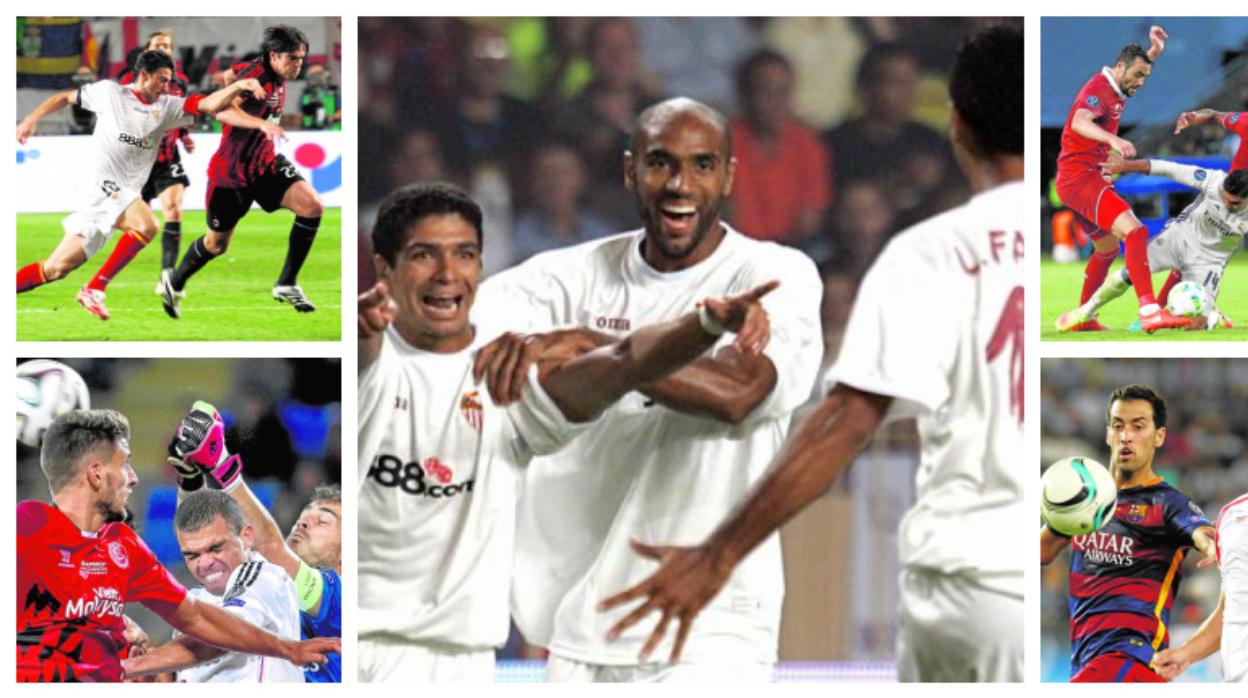 Los de Nervión han participado en cinco Supercopas de Europa