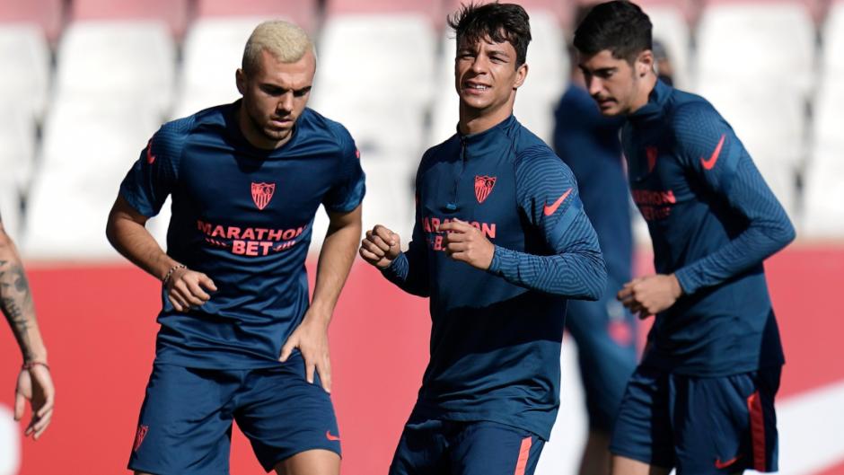 Sesión sin novedades en los lesionados del Sevilla