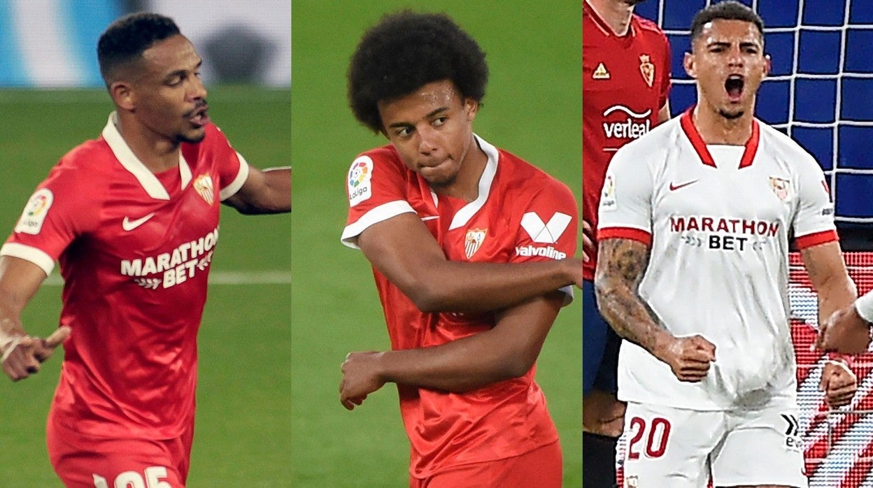 Fernando, Koundé y Diego Carlos