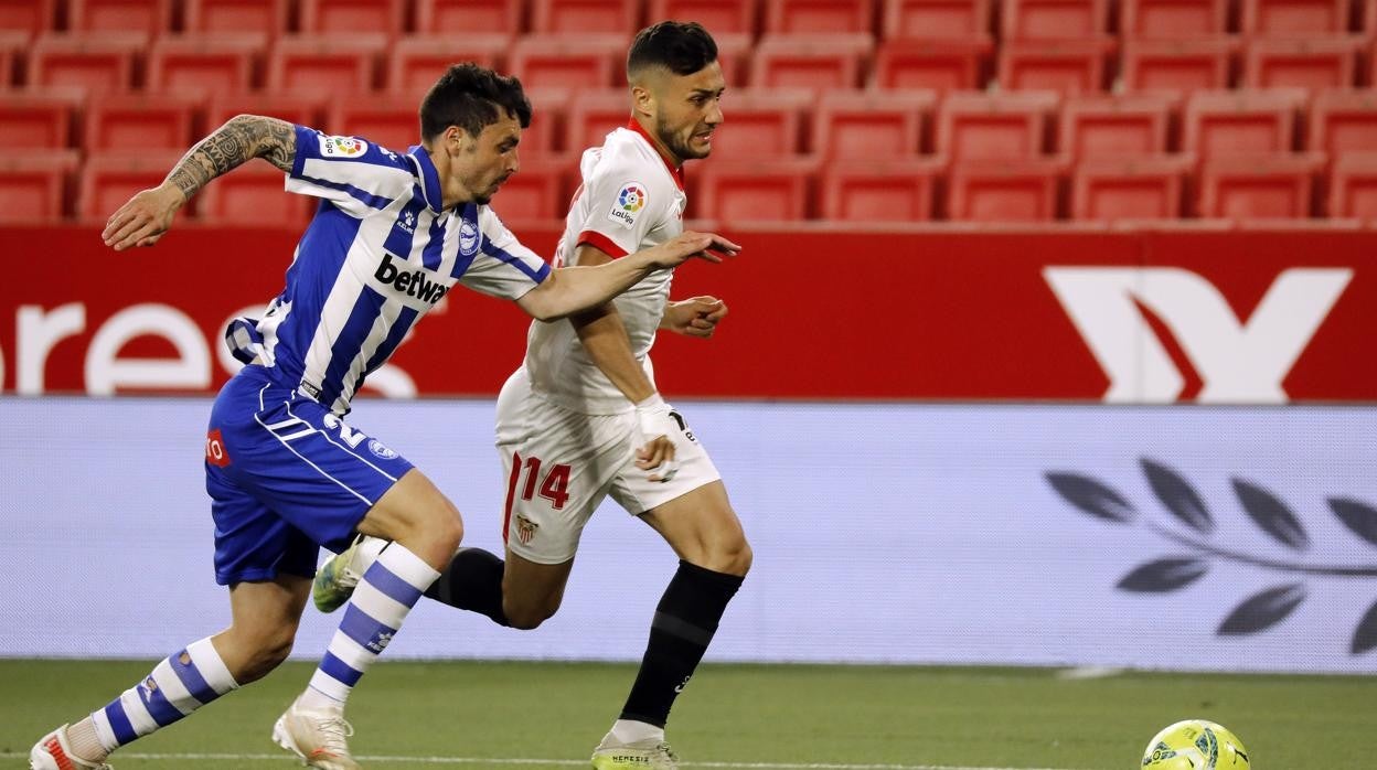 Lance del Sevilla FC - Alavés