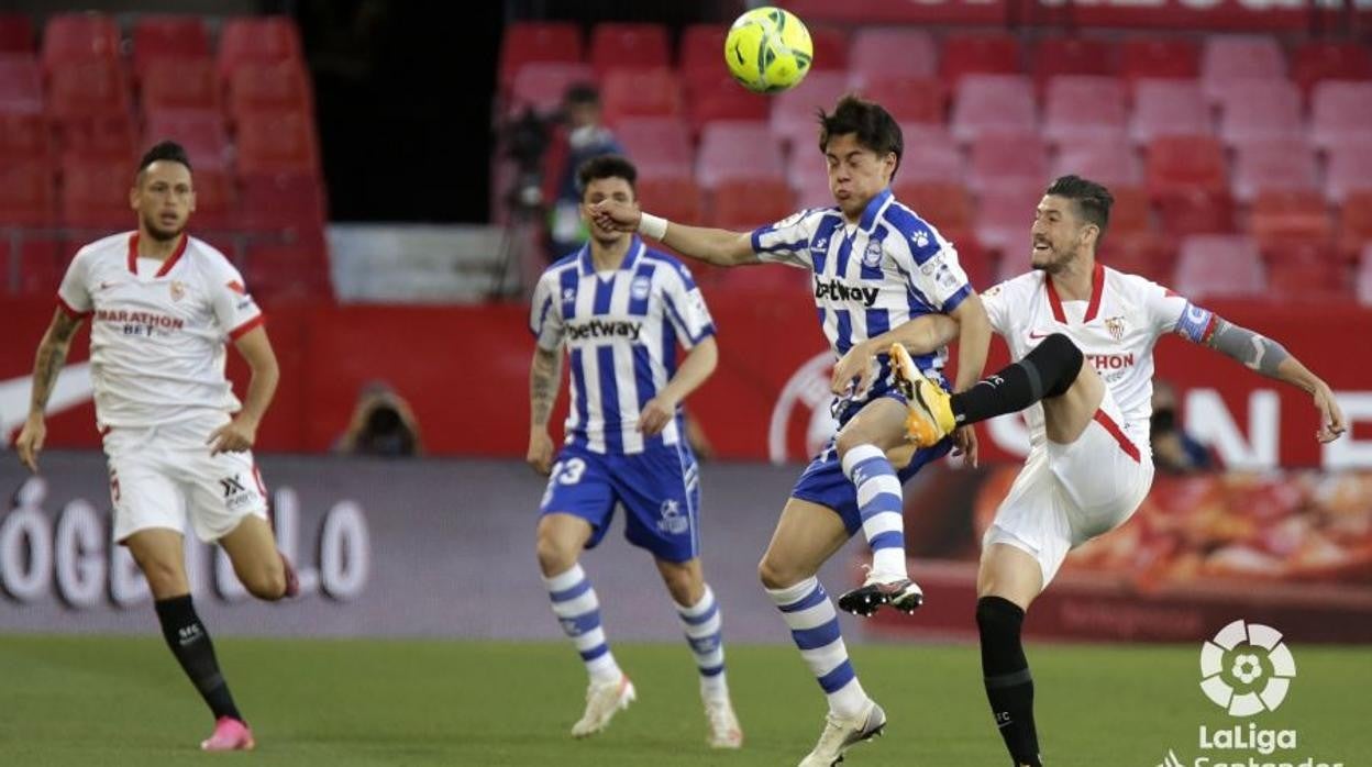 Lance del Sevilla FC - Alavés