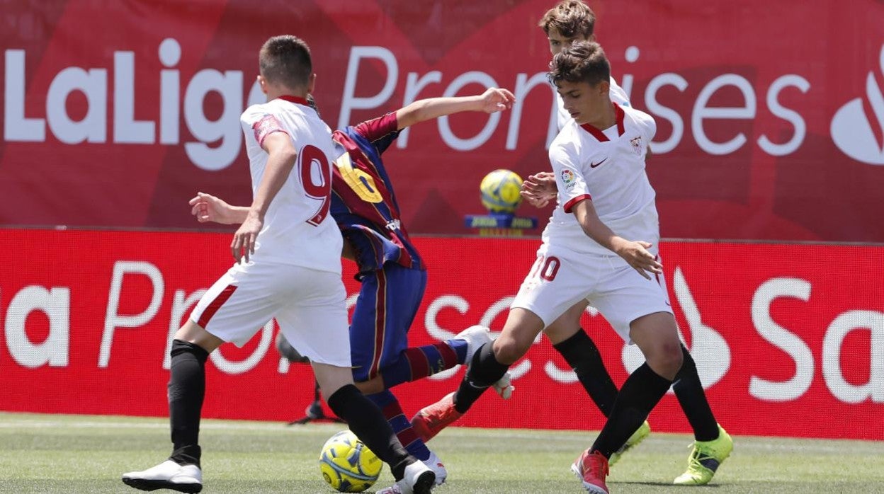 El equipo del Sevilla FC ha perdido ante el Barcelona en la final del torneo de LaLiga Promises