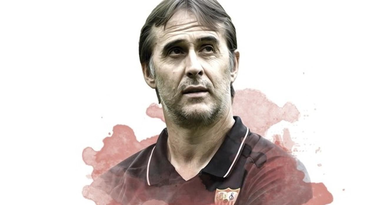 Julen Lopetegui, entrenador del Sevilla FC