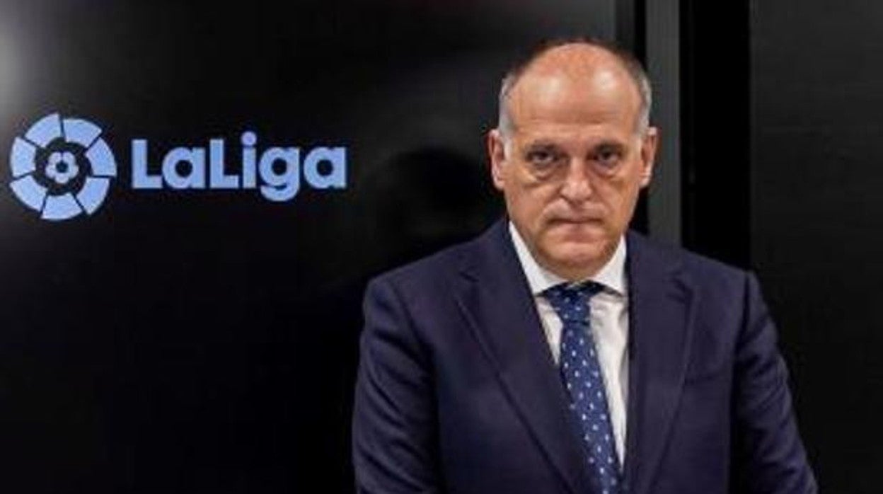 Javier Tebas, presidente de LaLiga
