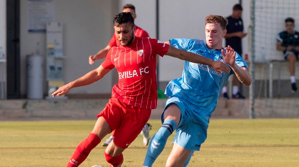 Óscar Rodríguez en el Sevilla - Coventry