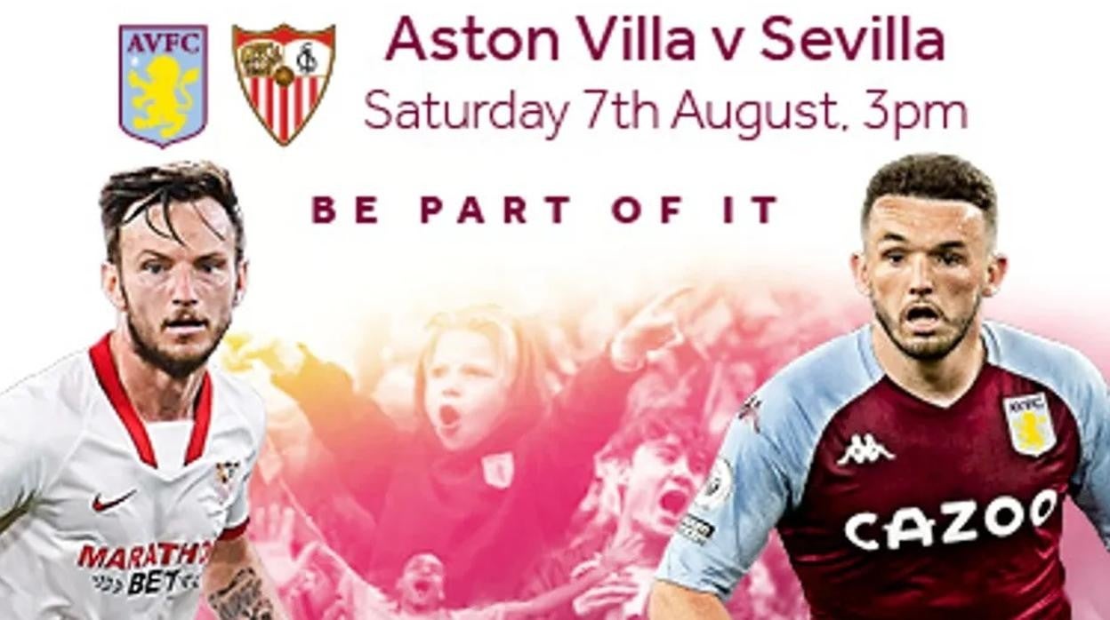 El Aston Villa y su partido ante un «gigante» de LaLiga como el Sevilla