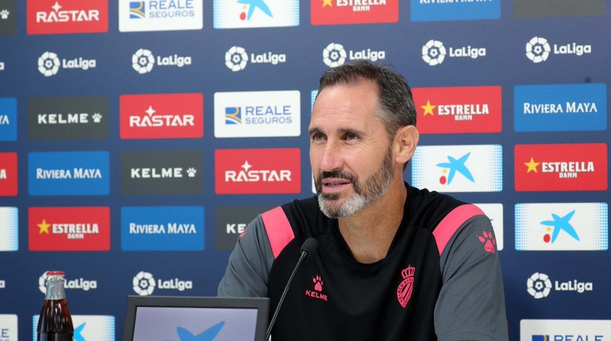 Vicente Moreno, entrenador del Espanyol