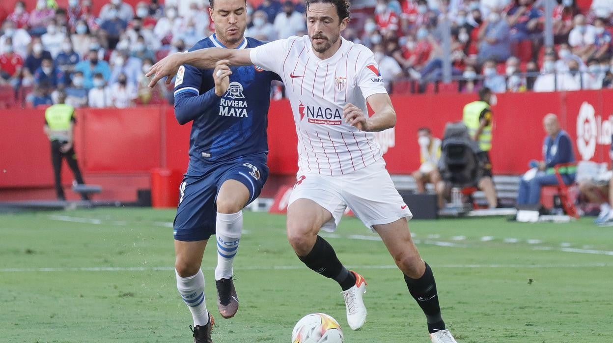 Lance del Sevilla - Espanyol