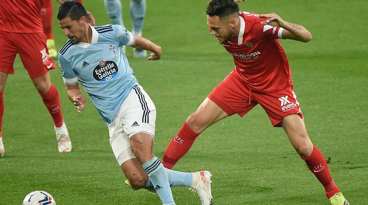 Un lance del Celta - Sevilla de la pasada temporada
