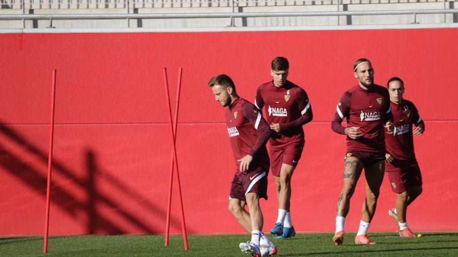 El Sevilla vuelve a los entrenamientos tras la goleada al Levante
