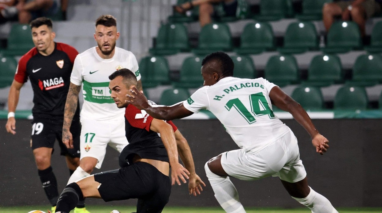 Lance del Elche-Sevilla de esta temporada