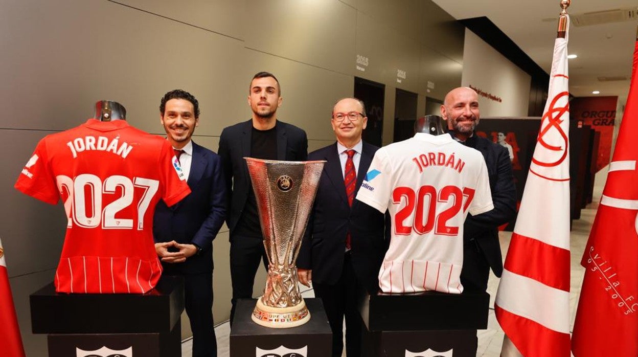 José María del Nido Carrasco, Joan Jordán, José Castro y Monchi