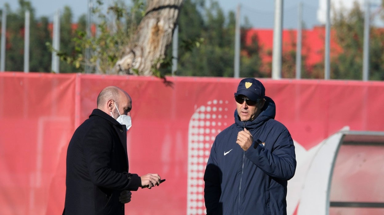Monchi y Lopetegui