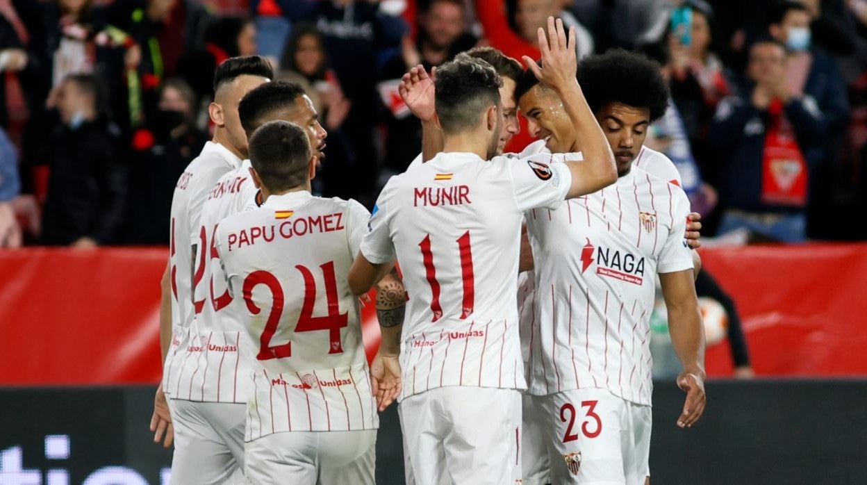 Jugada del Sevilla - Dinamo Zagreb