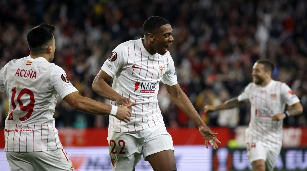 Un entrenamiento reciente del Sevilla FC