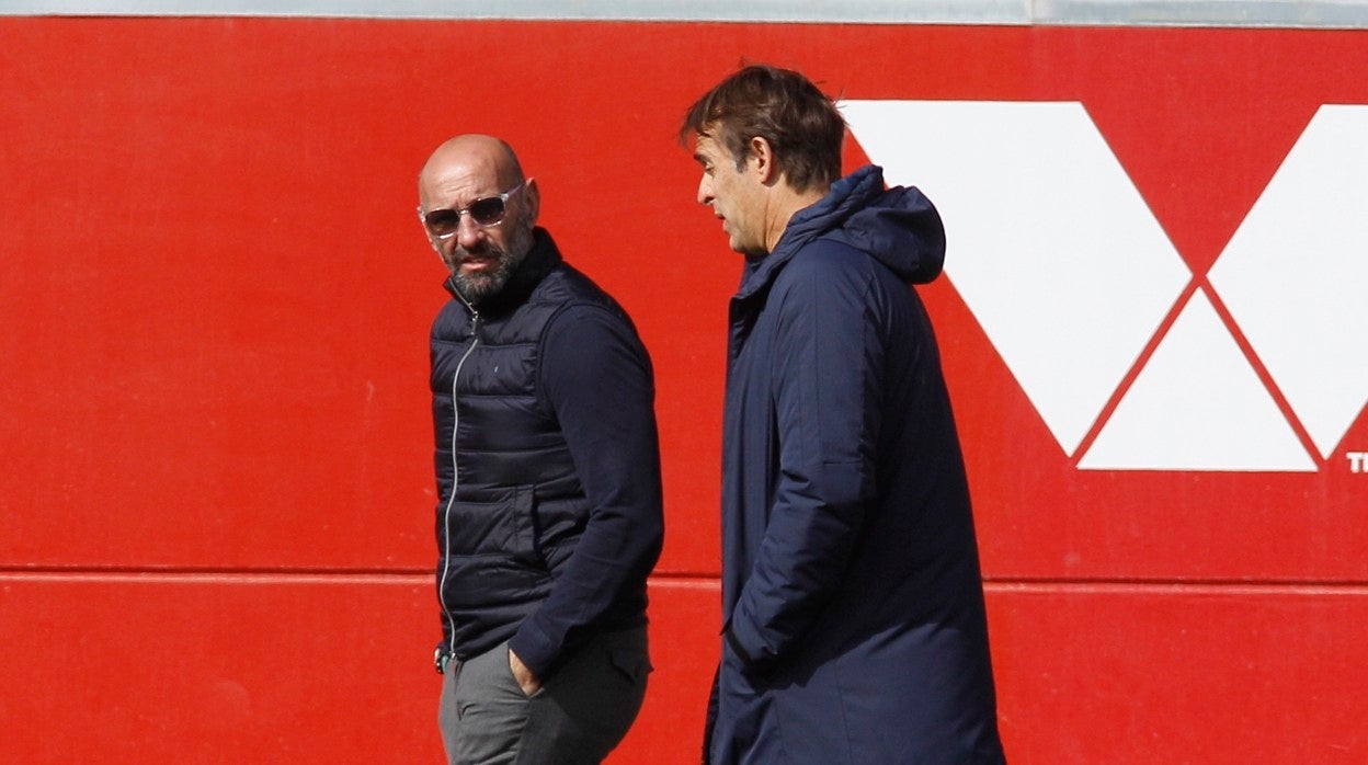 Lopetegui y Monchi