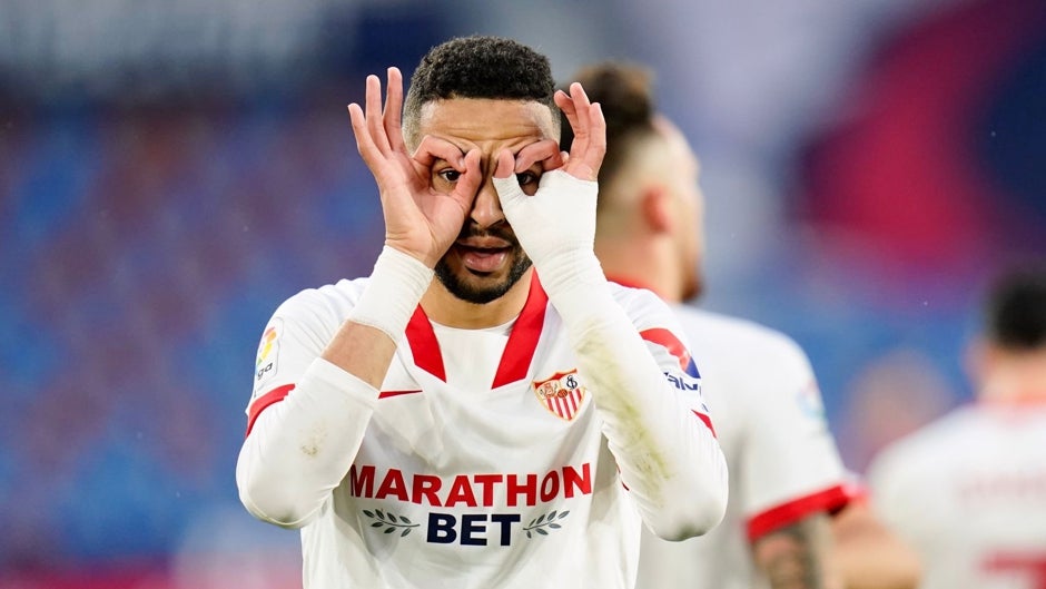 En-Nesyri alcanza los 100 partidos con el Sevilla FC