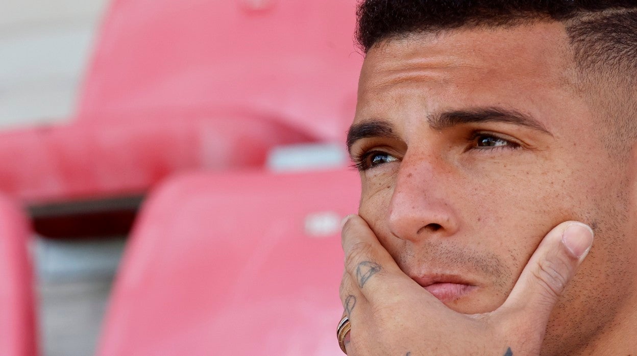 Diego Carlos, en una entrevista con ABC