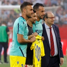 El partido 600 de Jesús Navas con el Sevilla