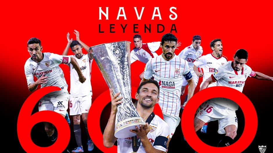 Jesús Navas, 600 razones más para nacer sevillista