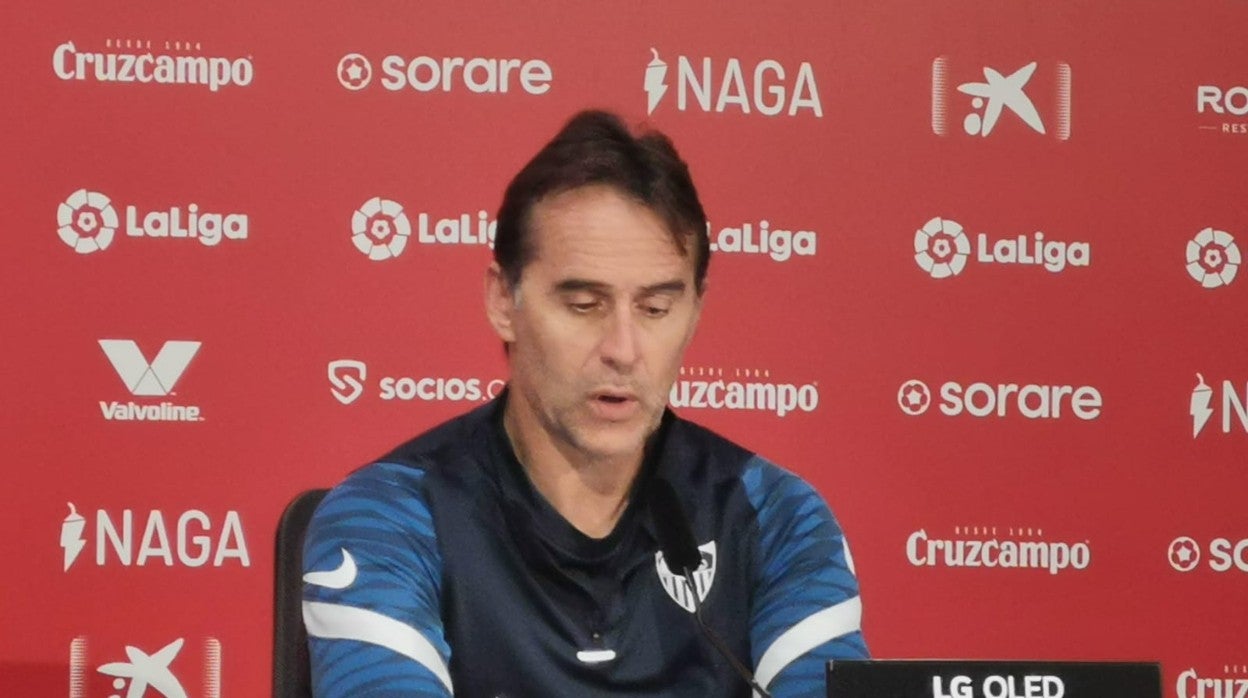 Lopetegui y el partido contra el Villarreal: «Tenemos que centrarnos en nosotros, olvidar lo anterior»