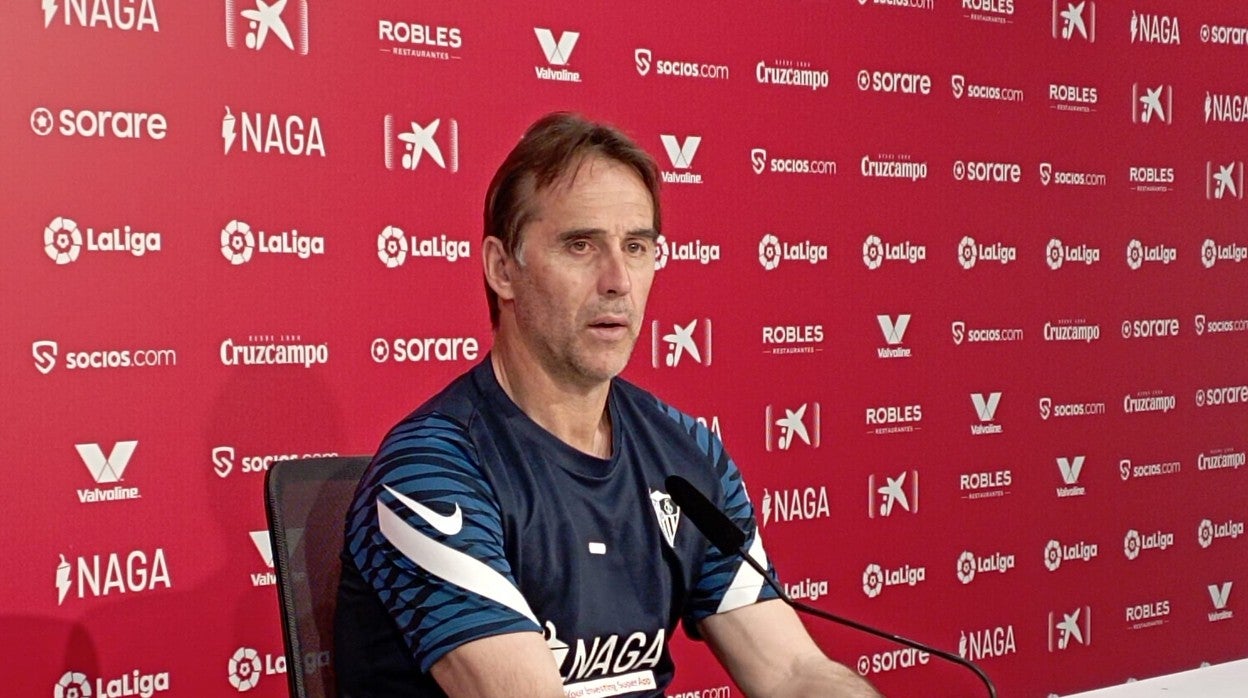 Lopetegui y la ansiedad por sellar la Champions: «Tenemos que convivir con ese escenario»