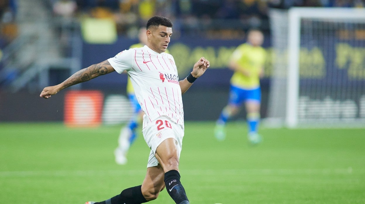 Diego Carlos, en un partido ante el Cádiz