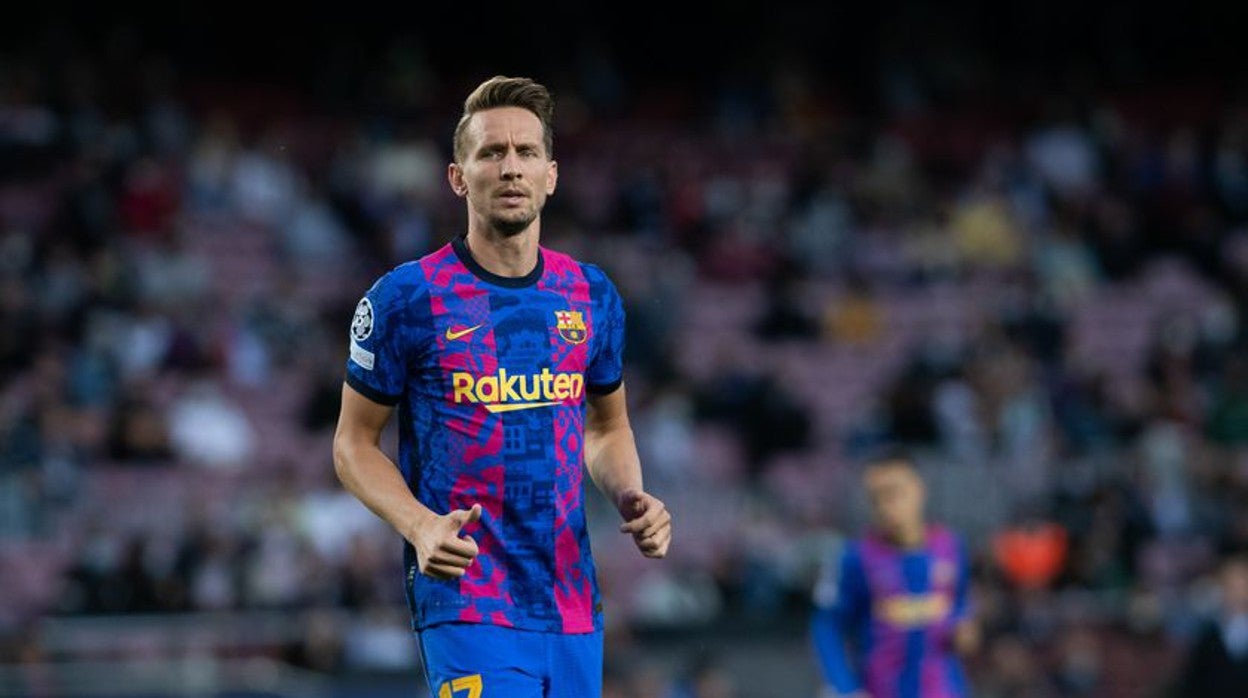 Luuk de Jong, en un partido de la pasada temporada con el FC Barcelona