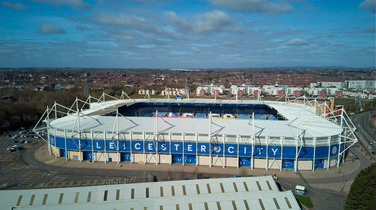 Imagen del King Power Stadium del Leicester, donde el Sevilla jugará su tercer amistoso de la pretemporada 22-23