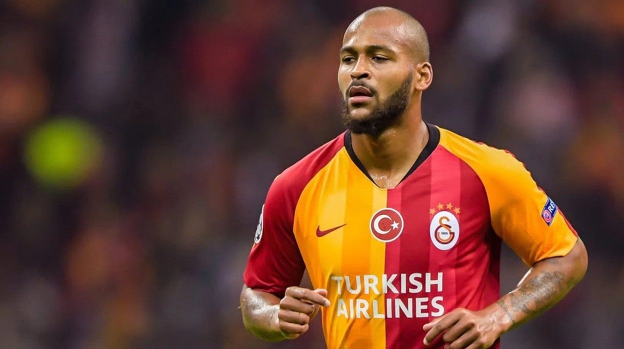 Marcao, durante un encuentro con el Galatasaray