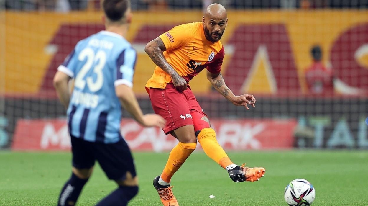 Marcao, en un partido con el Galatasaray
