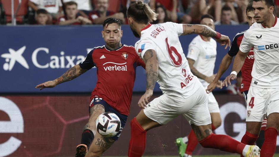 Osasuna - Sevilla: las estadísticas del partido