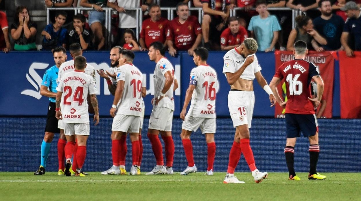 Osasuna - Sevilla: Del Cerro no fue a la última clase (2-1)