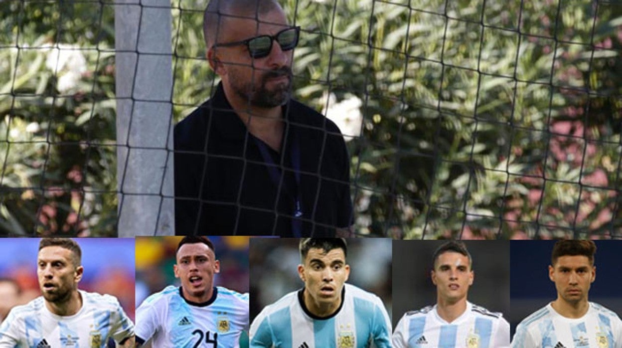 Walter Samuel, en la ciudad deportiva del Sevilla