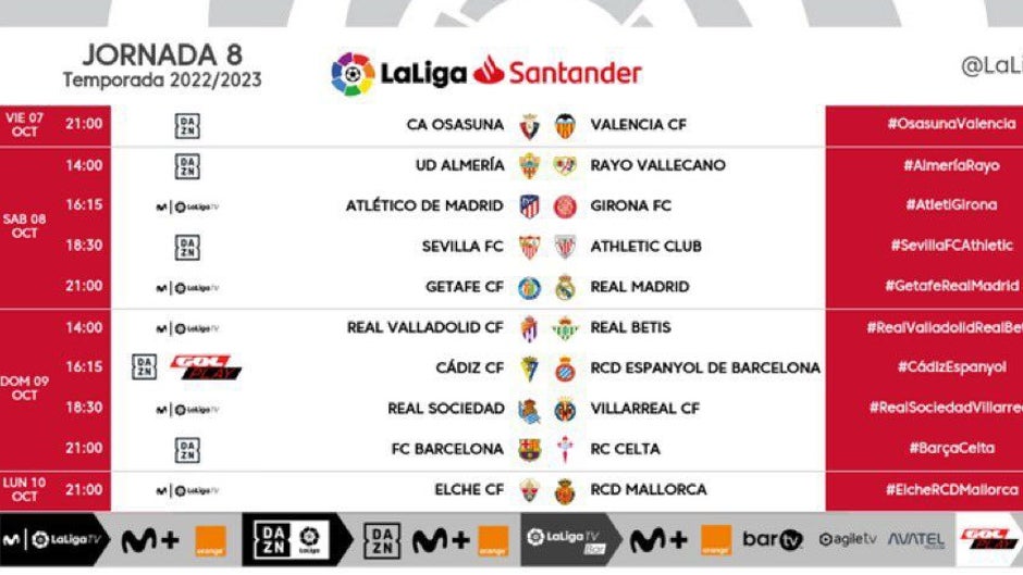 El Sevilla - Athletic se jugará el sábado 8 de octubre a las 18.30