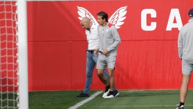 El diálogo de Monchi con Lopetegui en un momento clave para el entrenador