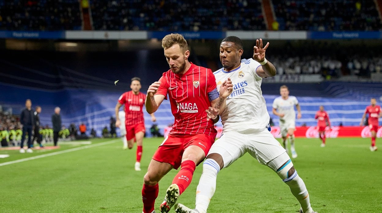 Un lance del último Real Madrid - Sevilla FC en el Estadio Santiago Bernabéu