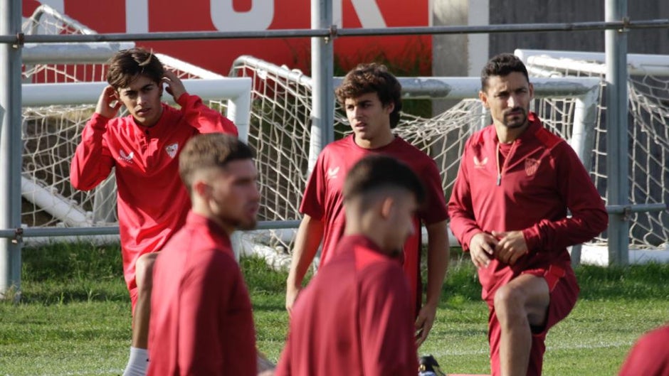 El canterano Gonzalo Guzmán, el último en sumarse a las sesiones de Jorge Sampaoli