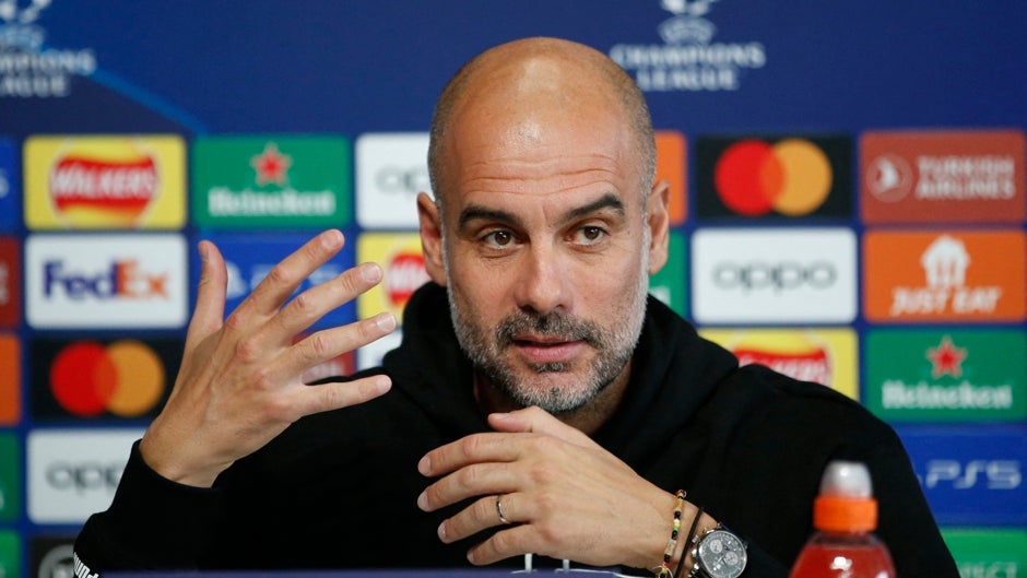 Guardiola: «Me encantaría tener la vitrina de trofeos europeos del Sevilla FC»